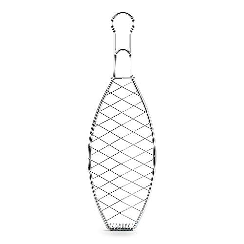 Küchenprofi BBQ Fischgrillzange EASY, Fischbräter, 43 cm, Edelstahl, K1066082800, Silber, Large