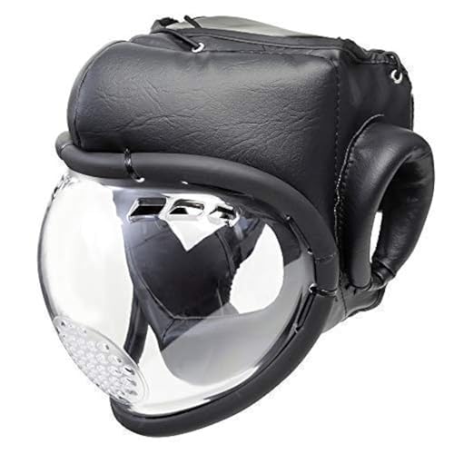 Casque intégral Playwell Kudo Noir avec visière de protection tête armes SR