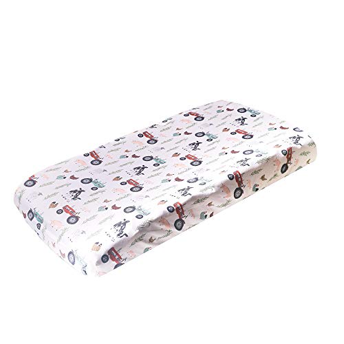 Image of Copper Pearl Premium Knit Changing Pad Cover Soft, Stylish, and Universal Fit for All Standard Diaper Changing Pads, Trendy Design Changing Pad Covers, Jo