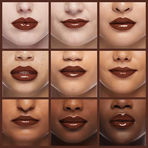 Maybelline 1111-24 Lifter Gloss, Hydrating Lip Gloss With Hyaluronic Acid, High Shine For Plumper Looking Lips, Crystal, Golden Neutral thumb #3