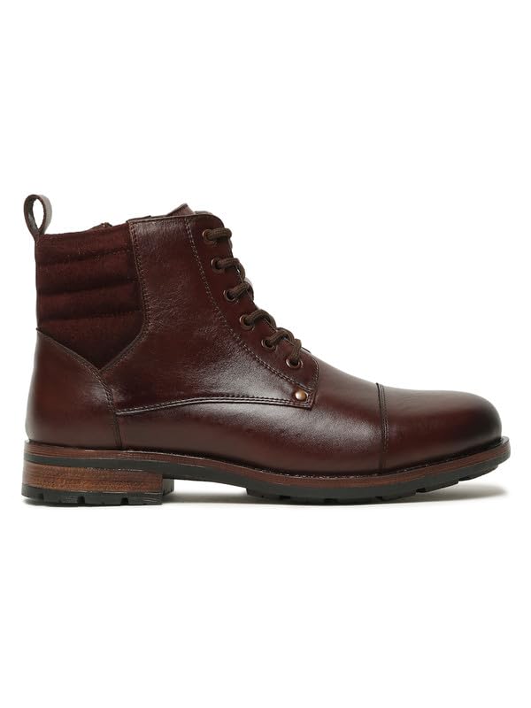 Image of TEAKWOOD LEATHERS LEATHER MEN BOOT