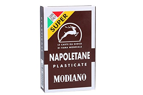  Carte da gioco MODIANO napoletane plastificate 97/38 SUPER 300042 VC4