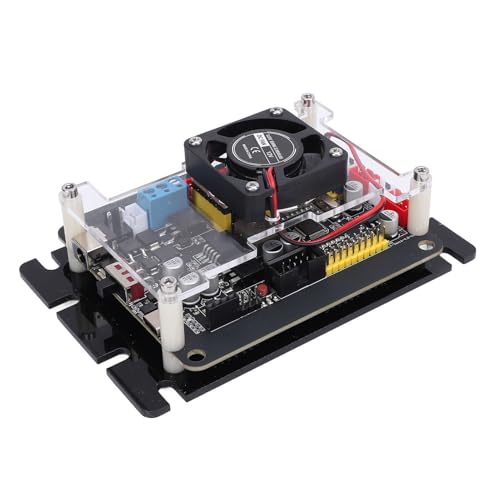 Alomejor Tablero de Control GRBL de 32 Bits con Ejes Y Duales para Máquina de Grabado CNC 2/3 Ejes Control de Motor de Husillo de 500 W para Grabadores Aleación de Aluminio