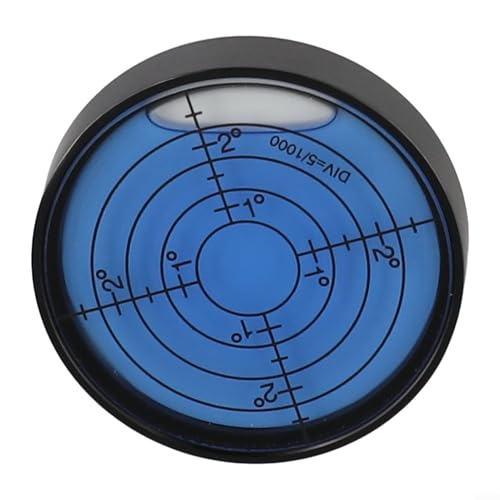 Alto nivel de burbuja de precisión 50x10mm Metal para nivel de burbuja para medición horizontal | Carpintería DIY | Azulejos | Instalaciones eléctricas y
