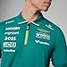 Aston Martin F1 2025 Men's Team Polo Green - Size: L