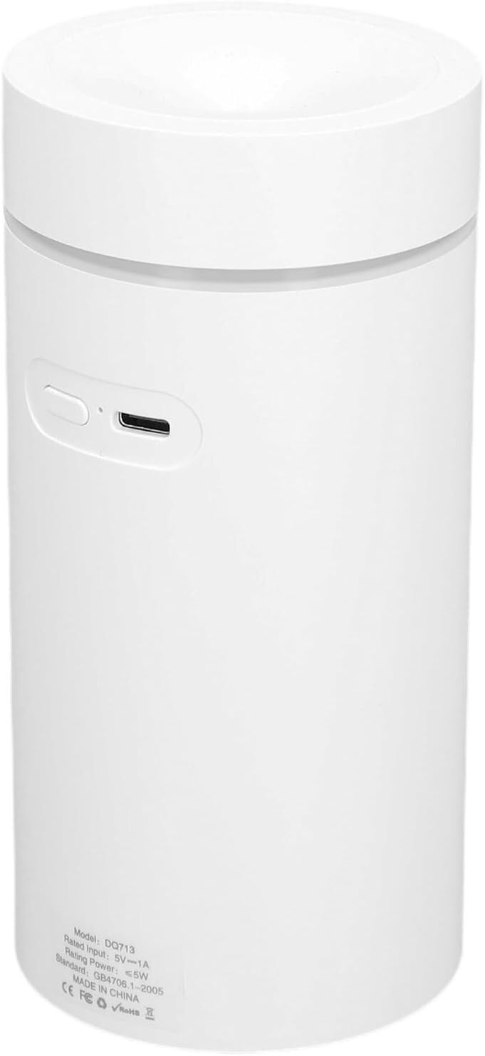 Do użytku domowego Elektryczny dyfuzor do aromaterapii samochodowej Dyfuzor samochodowy zasilany przez USB (biały)