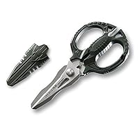 ENGINEER エンジニア 刃 : 刃物用特殊ステンレス、グリップ : PBT 鉄腕ハサミGT キャップ付 刃渡り56㎜ PH-55 グリーン