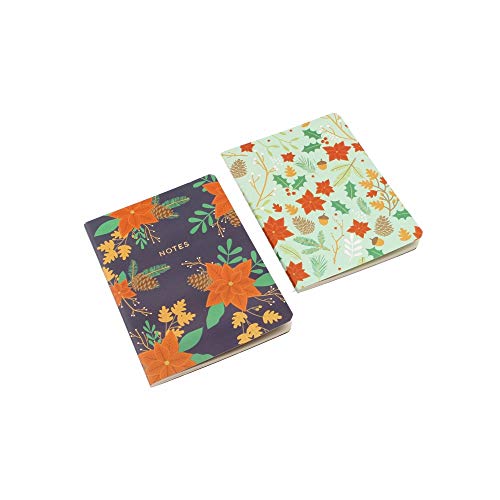 Seasons Greetings - Carnets d'automne (Lot de 2) (A6) (Multicolore)