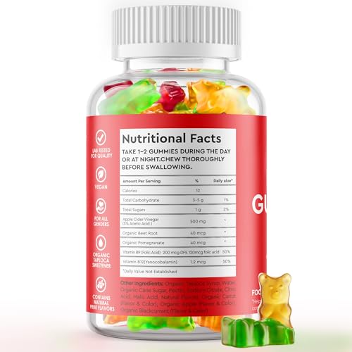 Vitgem 60 Keto Gummies - Vegan and Gluten Free Ketogenic Weight Loss Support Supplement - Low Calorie Natural Flavoured Apple Cider Vinegar Acv Gummy for Detox & Diet Support - Image 2