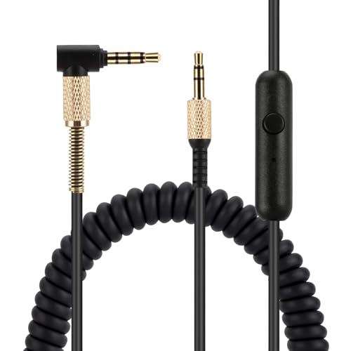 Ha un filo di alta qualità, connettori placcati in oro 24 carati da 3,5 mm, durevole; buona trasmissione del segnale con suono chiaro e stereo. Manico morbido, ecologico e atossico.
