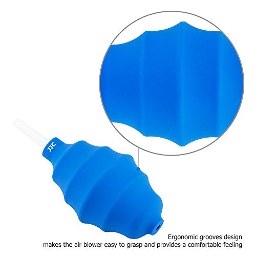 JJC Soft Compressed Air Dust Blower Blaster Cleaner for DSLR Mirrorless Compact Camera CCD CMOS Sensor Lens Filter Comptuter Keyboard Monitor Laptop Notebook Screen Glasses Optical Instrument Cleaning