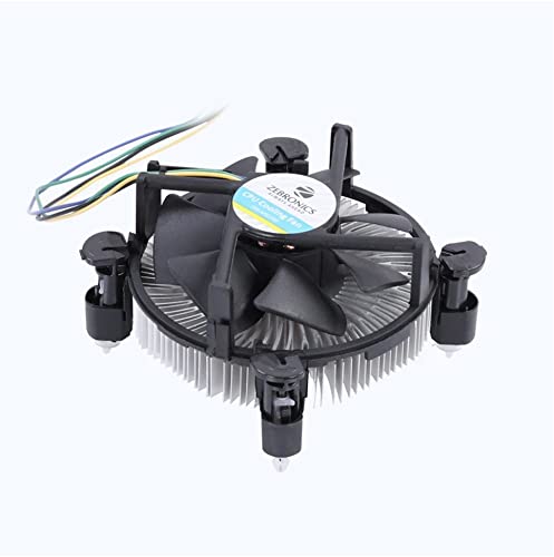 Zebronics CPU Cooling Fan | 775/1150/1155/1156 Socket | 90mm CPU Fan | Thermal Paste Included For Rs. 299 @ 40 %