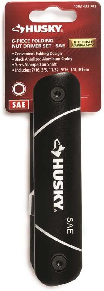 Husky SAE Folding Nut Driver Set (6-Piece)