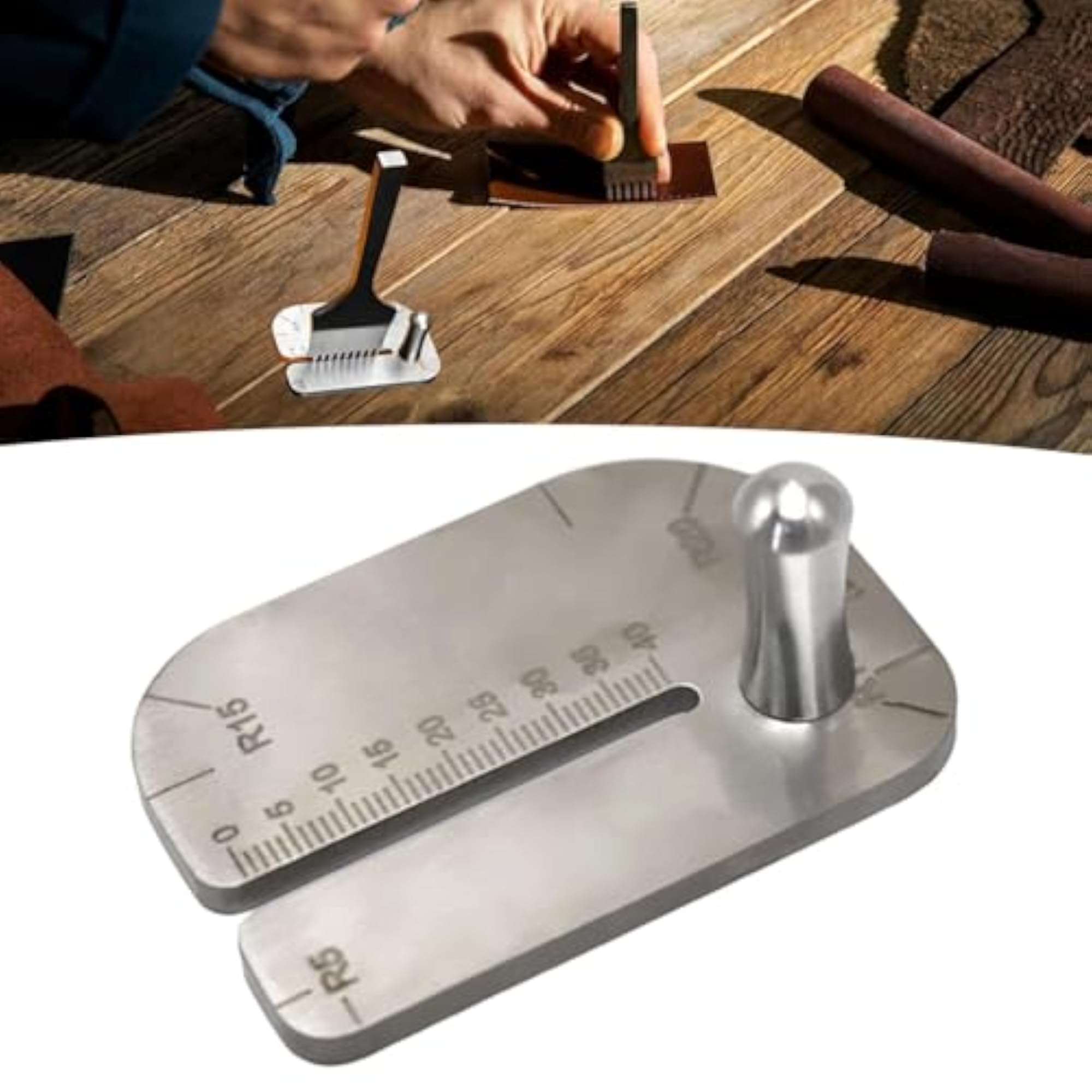 Leather Stitching Punch Aid Plate, Easy to Use