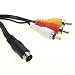 Childhood 1.8m Audio Video Cable de cable AV 9Pin a RCA Cable...