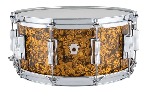 Ludwig NeuSonic Snare Drum - 6.5 inch x 14 inch, Butterscotch Pearl