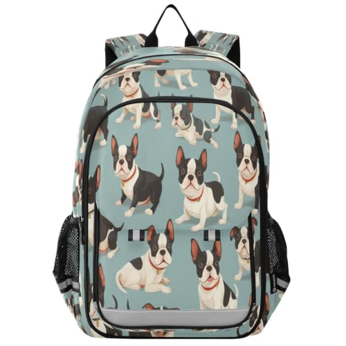 Sac à dos scolaire chiens mignons : le cartable ultra résistant pour l'école et les voyages