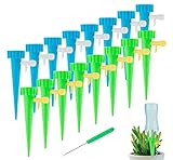 Mocraft Bewässerungssystem - 20 Stück Automatisch Bewässerung Set, Instellbar Einfaches Zum Gießen,Perfekt für Garten Pflanzen Bewässerung Blumen Gewächshäuser und Urlaub