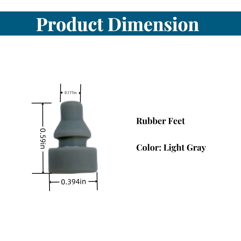 Replaceable Rubber Feet for Slow Cooker, Prevent Marks, Scratches and Damages,Slow Cooker Insert Accessories (8 Packs)
