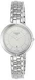 Stainless steel case TISSOT Damen Analog Quarz Uhr mit Edelstahl Armband T0942101111100