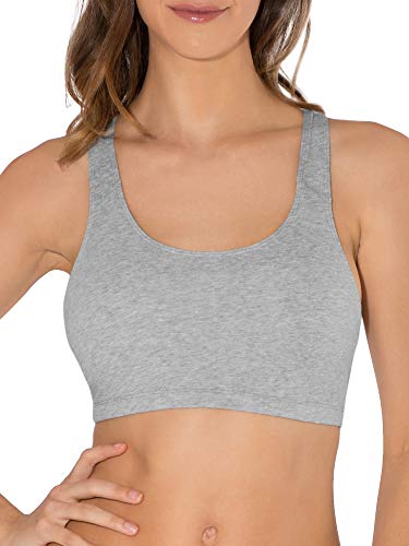 Image of Fruit of the Loom Women's Built Up Tank Style Sports Bra Fashion Colors