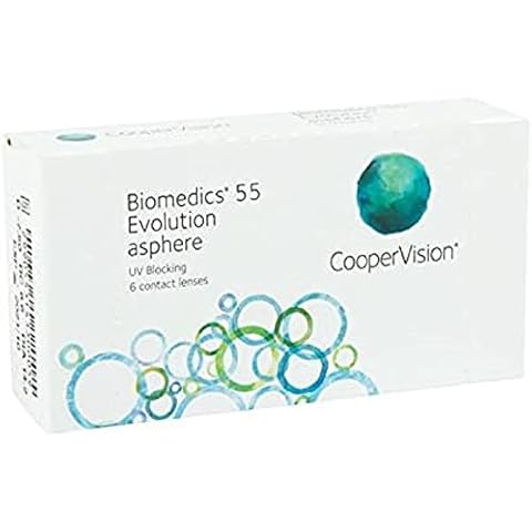 BIOMEDICS EVOLUTION Biomedics 55 Evolution Monatslinsen weich, 6 Stück / BC 8.6 mm / DIA 14.2 / -3,50 Dioptrien Cover