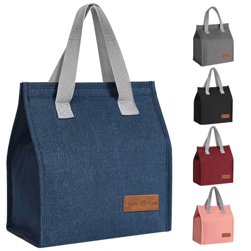 lmytdo Borsa termica per il pranzo per donne e uomini, borsa termica per il pranzo, impermeabile, a prova di perdite, per bambini, ragazze, ragazzi, adulti, borsa termica per lavoro, scuola, picnic,