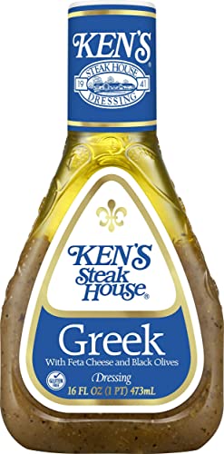Ken's Steak House Aderezo griego, 16 onzas