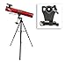 Carson Red Planet Series 45-100x114mm Newtonian Reflector Telescope with Universal Smartphone Digiscoping Adapter (RP-300SP),Large