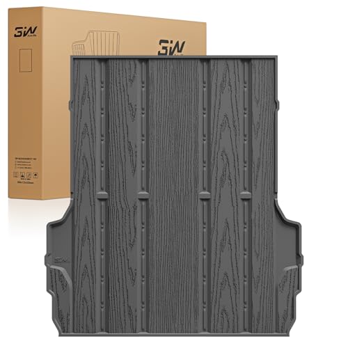 Image of 3W Chevy Colorado & GMC Canyon 2023-2026 Truck Bed Mat, TPE All Weather 5FT | TPE All-Weather Liner Traps Mud & Spills, Covers Bed, Floor & Cargo For Colorado & Canyon