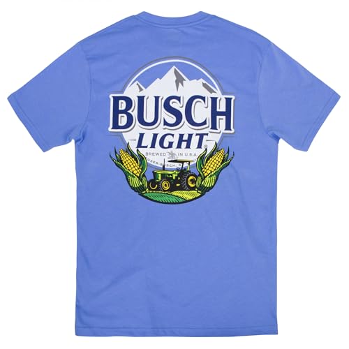 Busch Light Harvest Front and Back Print T-Shirt3