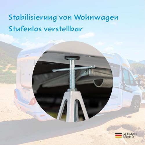CARTREND 10306 Unterstellbock Abstellbock Aluminium