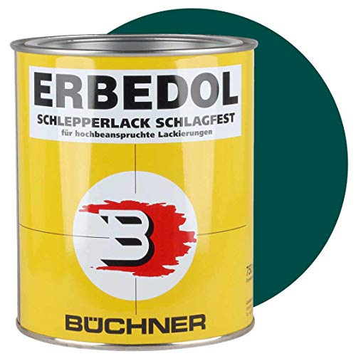 Preisvergleich Produktbild Schlepperlack, HANOMAG BRILLANTGRÜN, 750 ml, Traktor, Trecker, Frontlader, lackieren, Farbe, restaurieren, schnelltrocknend, deckend Lack, Lackierung