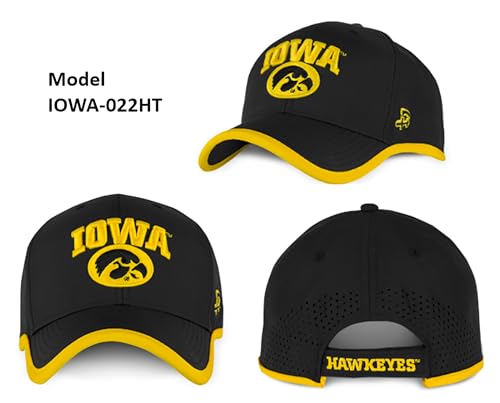 Gorra ajustable Iowa Hawkeyes de béisbol miniatura 2