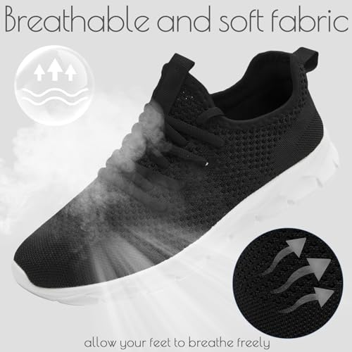 Image of ZGPWZWL Mens Running Shoes Fashion Sneakers Tennis Walking Casual Athletic Lightweight Breathable Workout Gym Comfortable Shoes