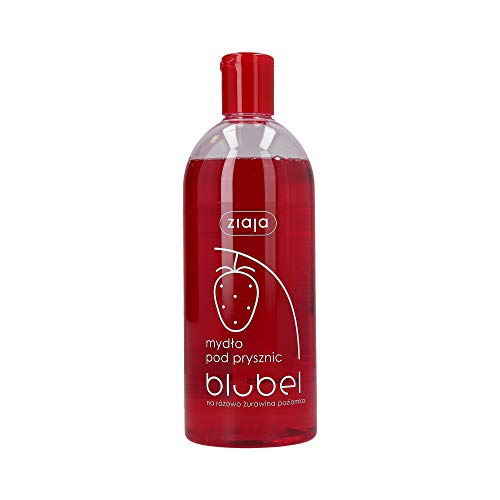 ZIAJA cranberry & wild strawberry shower gel soap 500 ml
