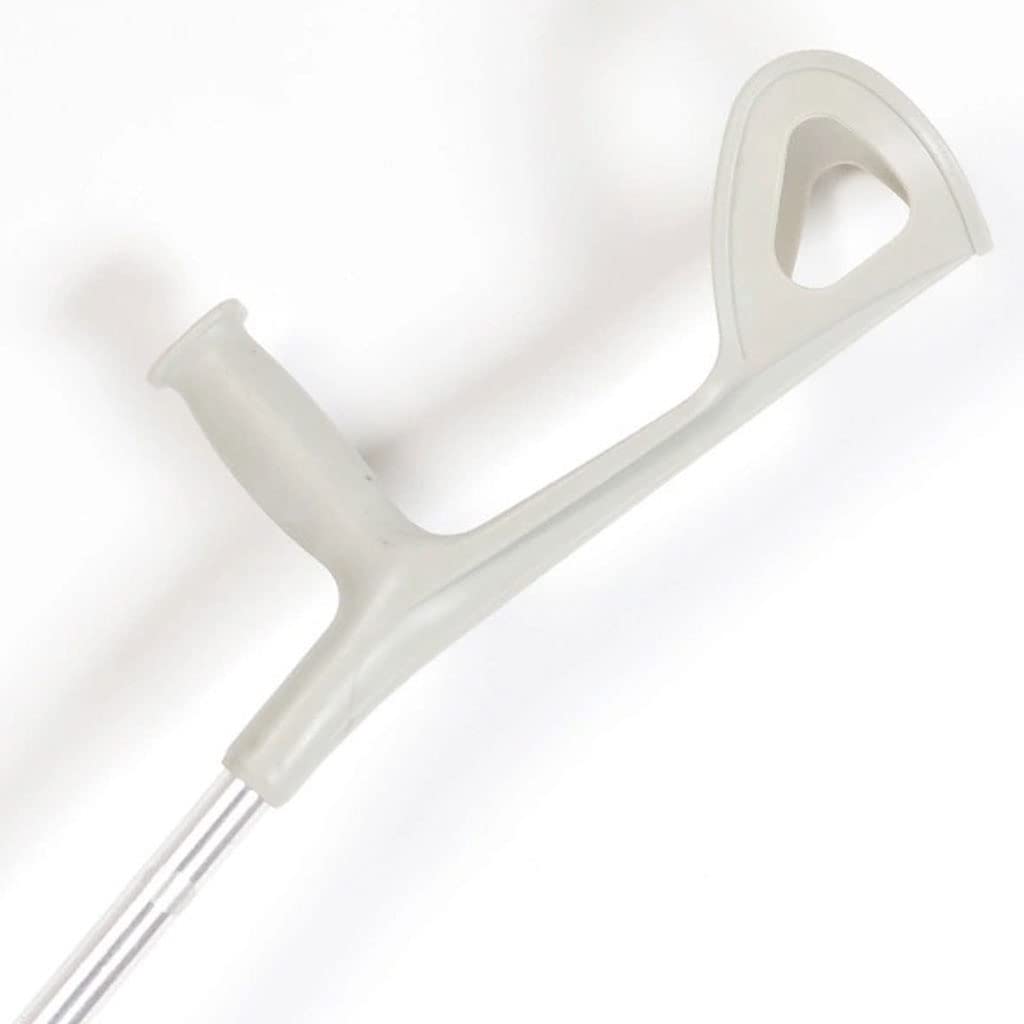 Muletas de antebrazo de Aluminio Muletas Ajustables Andador for Caminar asistido Paquete de Dos
