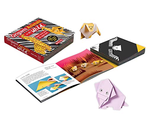 Origami Animals in the Wild: Paper block plus 64-page book - Image 2