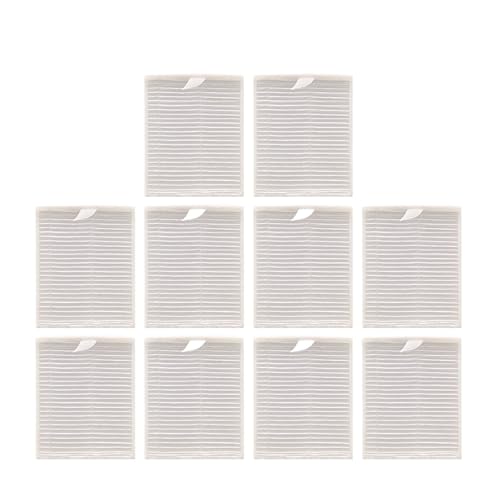 HEPA�t�B���^�[�A�݊����̂��� iRobot Roomba�AFit 105�V���[�Y�ACombo Essential�ACombo 2 Essential�AVac Essential�AQ0120�AY/Q0110�AQ0520�ɑΉ�(10 Pcs Filters