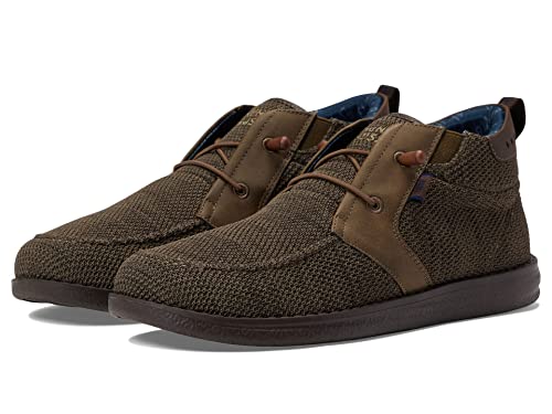 Image of Nunn Bush Mens Brewski Knit 2.0 Moccasin Toe Chukka Athletic Inspired Boot Ankle