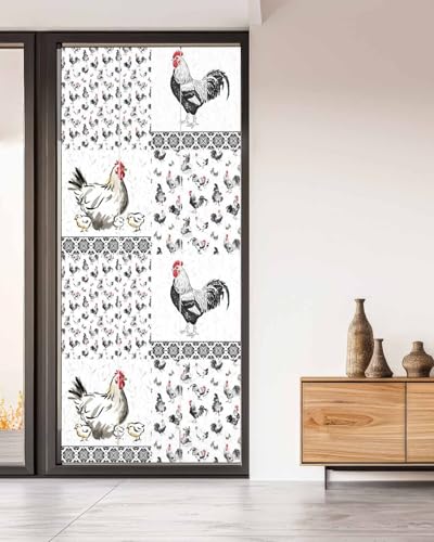 Vinilo decorativo película privacidad para ventana gris 35.4x78.7 in miniatura 2