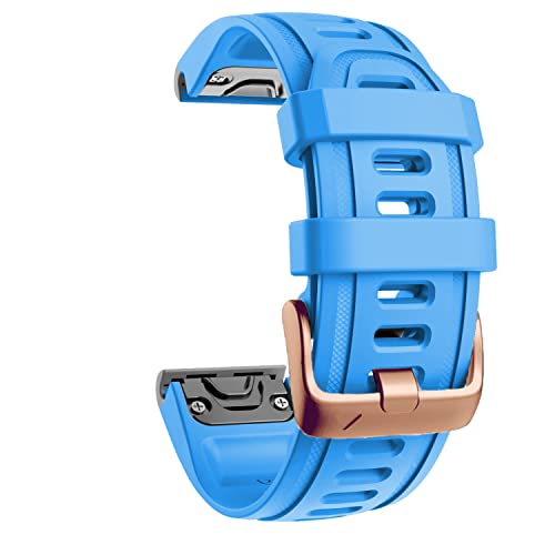 Fleshy Leaf QuickFit 20mm Watch Band Compatible with Garmin Fenix 7S 5S/ 5S Plus, 6S/ 6S Pro, D2 Delta S, Descent Mk2S