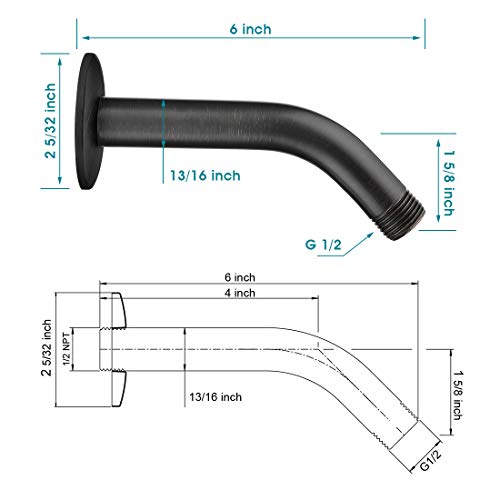 Regadera de mano BRIGHT SHOWERS con manguera 60 pulgadas miniatura 7