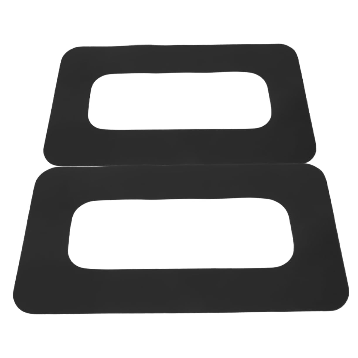 BCOATH 2pcs Paddle Tail Rudder Slot Repair Patch for Surfboard Durable Fin Box Connector Patches Easy Installation Enhances Surfing Performance Fits Standard Surfboard Models