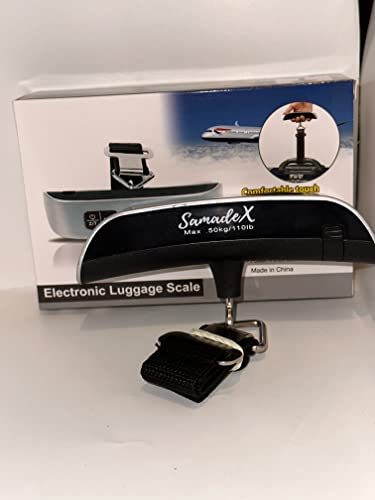 Samadex Luggage Scale, Digital Weight Scales for Travel Accessories Essentials Suitcases, Portable Handheld Scale with… - Image 4