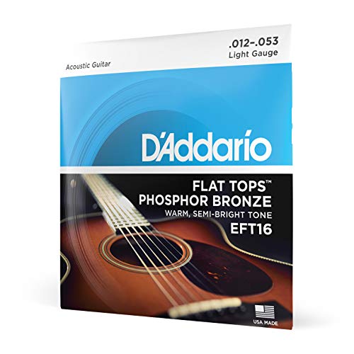 D´Addario Guitar Strings - Acoustic Guitar Strings - Flat Tops