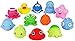 Click N' Play Assorted Colorful Bath Squirters for 6 months to 999 months (12 Pack)