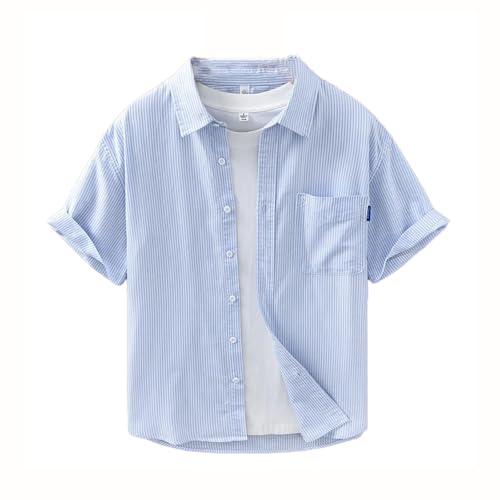 Chemise homme manches courtes en coton léger lavable en machine pour rester frais tout l'été