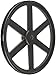 Martin BK72 P/B Plain Bore FHP Sheave, 4L/5L or B Belt Section, 1 Groove, 5/8" Bore, Class 30 Gray Cast Iron, 6.95" OD, 3570 max rpm, 6.2 Datum/6.6 Datum