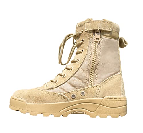 Haitpant Children Outdoor Tactical Boots, Kids Summer Camp Training Military Boots, Ultra Light Breathable Hiking Shoes for Boy